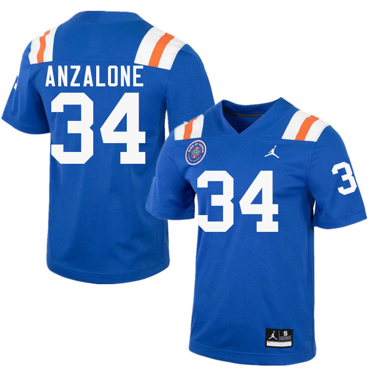 Alex Anzalone Florida Jersey,Florida Gators #34 Alex Anzalone Jersey Youth Uniforms-Throwback Royal Alex Anzalone Florida Jersey,Florida Gators #34 Alex Anzalone Jersey Youth Uniforms-Throwback Royal
